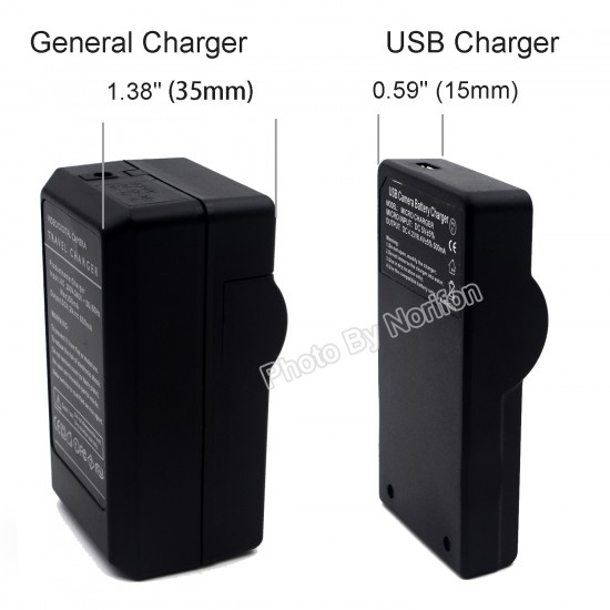 Zx1 Ultra Slim USB Battery Charger for Kodak CRV3 Z812 IS Z8612 IS ZD710 Z885 