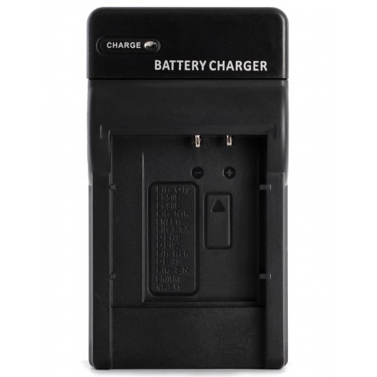 Kastar Battery Charger Kit For Pentax D-LI68, D-LI122 - Fits Pentax Q, Optio A36 - 1400mAh