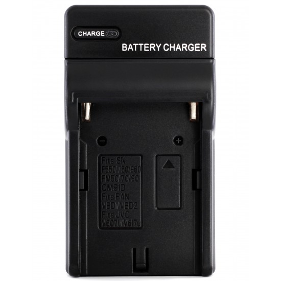 thumbnail image 2 of Kastar Battery Charger Kit For Sony NP-FM50 Camcorder Batteries - Includes 2300mAh Pack For DCR-TRV255, TRV260 & More 2 of 5